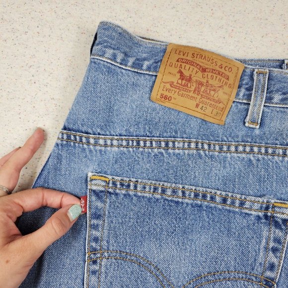 Vintage levis jeans 42 × 30 - Picture 2 of 11
